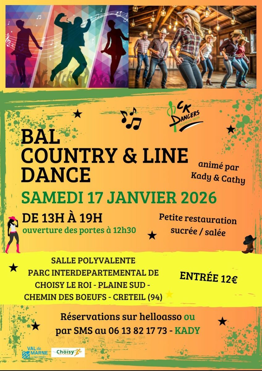 BAL ANNUEL COUNTRY & LINE LE 17 JANVIER 2026