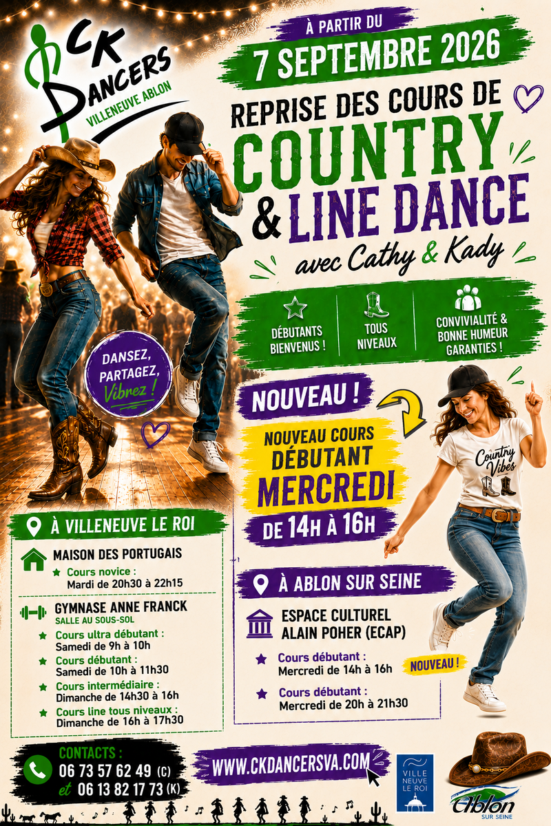 C'EST LA RENTREE AVEC LES CK DANCERS !