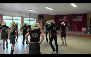 Démo des Western Garets Dancers de Vichy le 07/05/2016