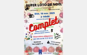 SUPER LOTO DE NOEL du 16 NOV 2025